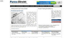 Desktop Screenshot of forex-direkt.de